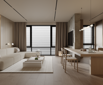 Modern A Living Room-ID:675029048