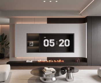 Modern TV Wall-ID:501523029