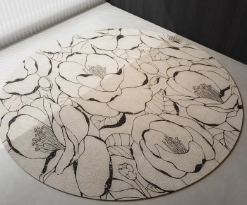 Modern Circular Carpet-ID:197644002