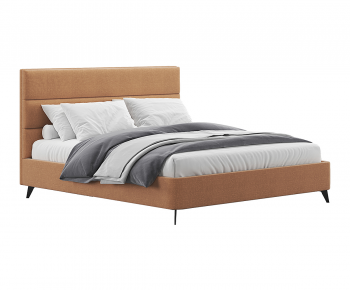 Modern Double Bed-ID:441943884