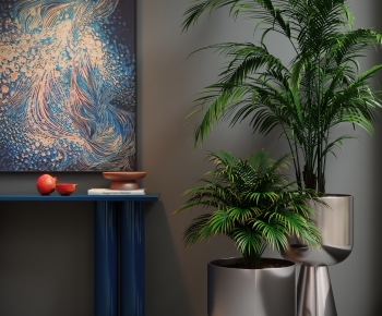 Modern Ground Green Plant Potted Plants-ID:425390962