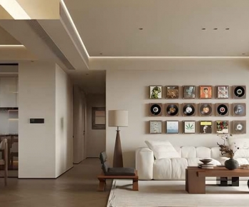 Modern A Living Room-ID:437932974