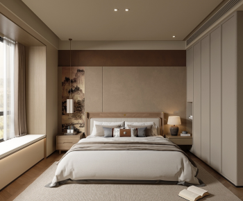 New Chinese Style Bedroom-ID:225516083