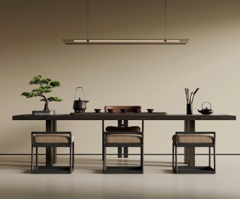 New Chinese Style Tea Tables And Chairs-ID:338054907