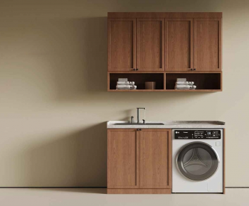 Modern Laundry Cabinet-ID:497226003