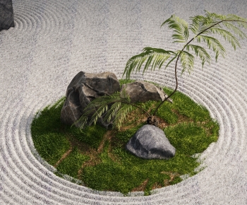 New Chinese Style Plant Landscaping-ID:147232066