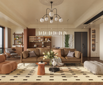 French Style A Living Room-ID:468370947