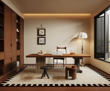 French Style Study Space-ID:808883915
