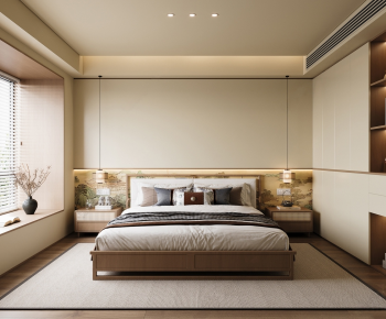 New Chinese Style Bedroom-ID:722850084