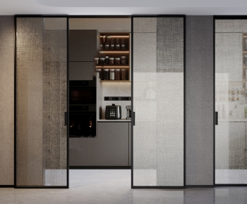 Modern Sliding Door-ID:880211118