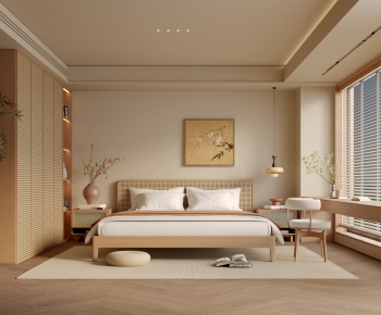 Japanese Style Bedroom-ID:692811018