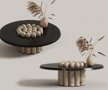 Wabi-sabi Style Coffee Table-ID:665779112