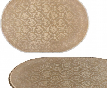 European Style Circular Carpet-ID:420609006
