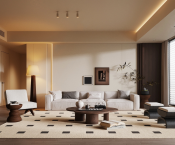 Modern A Living Room-ID:794178014