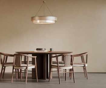 New Chinese Style Dining Table And Chairs-ID:487827067