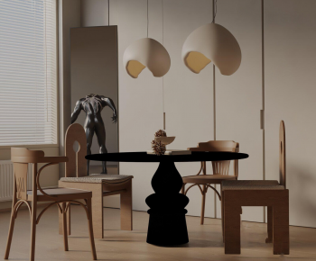 Modern Dining Table And Chairs-ID:483191087