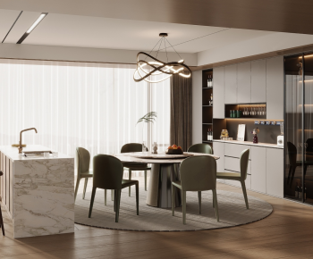 Modern Dining Room-ID:853924042