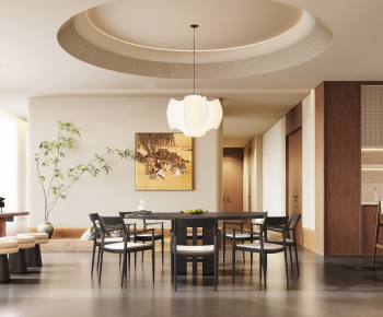 New Chinese Style Dining Room-ID:734622001