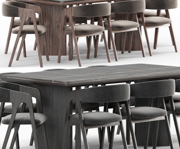 Modern Dining Table And Chairs-ID:646610984