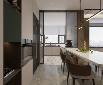 Modern Dining Room-ID:677372936