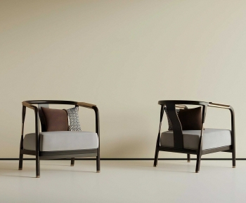 New Chinese Style Single Sofa-ID:854904897