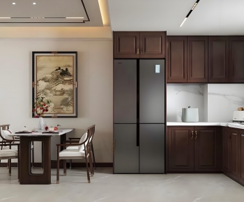 New Chinese Style Dining Room-ID:833266029