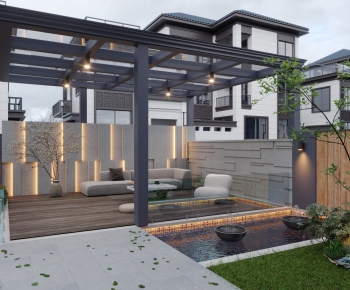 Modern Courtyard/landscape-ID:250950108