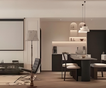 French Style A Living Room-ID:877954969