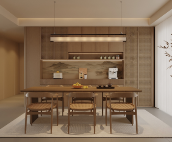 New Chinese Style Dining Room-ID:765216117