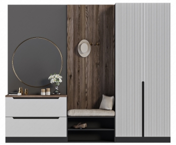 Modern Shoe Cabinet-ID:395810612