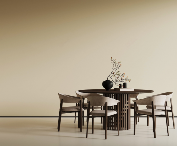 Modern Dining Table And Chairs-ID:780972003