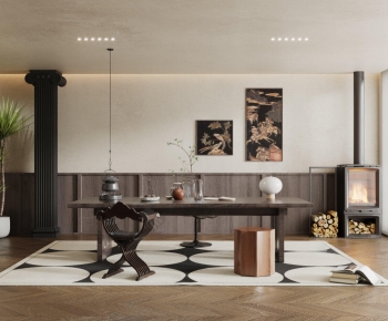 French Style Study Space-ID:806478985