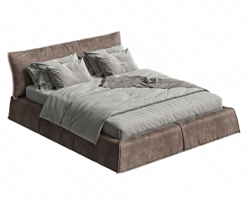 Modern Double Bed-ID:756903898