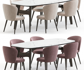 Modern Dining Table And Chairs-ID:612912898