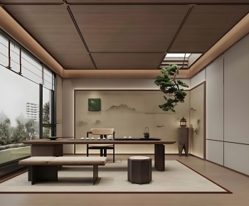 New Chinese Style Tea House-ID:809144977