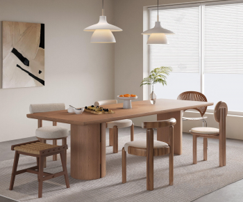 Modern Dining Table And Chairs-ID:839210038