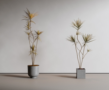 Modern Ground Green Plant Potted Plants-ID:375138041