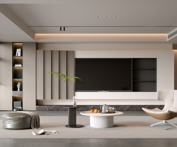 Modern A Living Room-ID:981518987