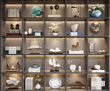 New Chinese Style Decorative Set-ID:133816006