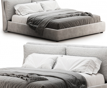 Modern Double Bed-ID:732018981