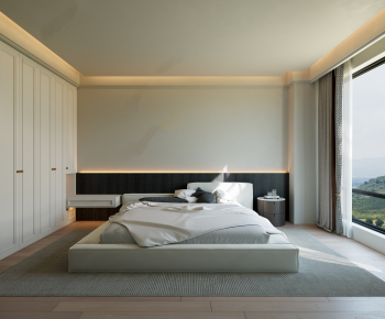 Modern Bedroom-ID:384357938