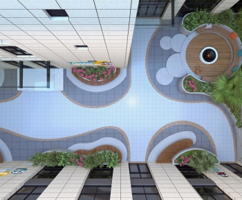 Modern Park Landscape-ID:312802087