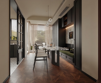 French Style Dining Room-ID:614079956