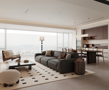 Modern A Living Room-ID:976026062