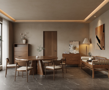 Wabi-sabi Style Restaurant Box-ID:206938036