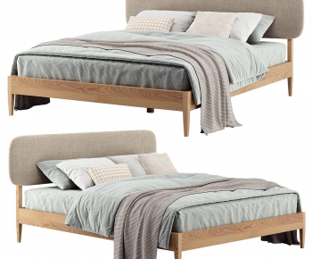 Modern Double Bed-ID:635257013