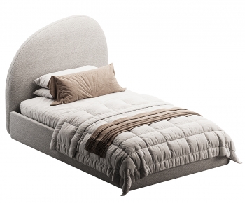 Modern Single Bed-ID:704001909