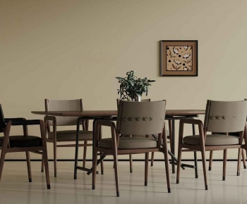 Modern Dining Table And Chairs-ID:734667064
