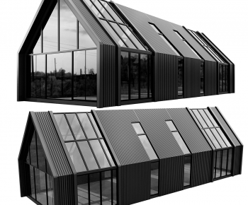 Modern Building Appearance-ID:608273983