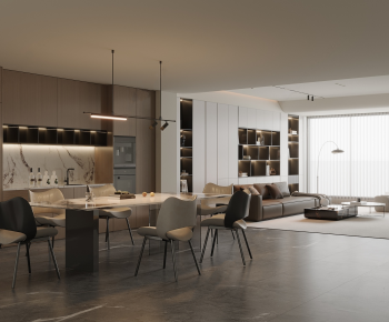 Modern Dining Room-ID:590360235